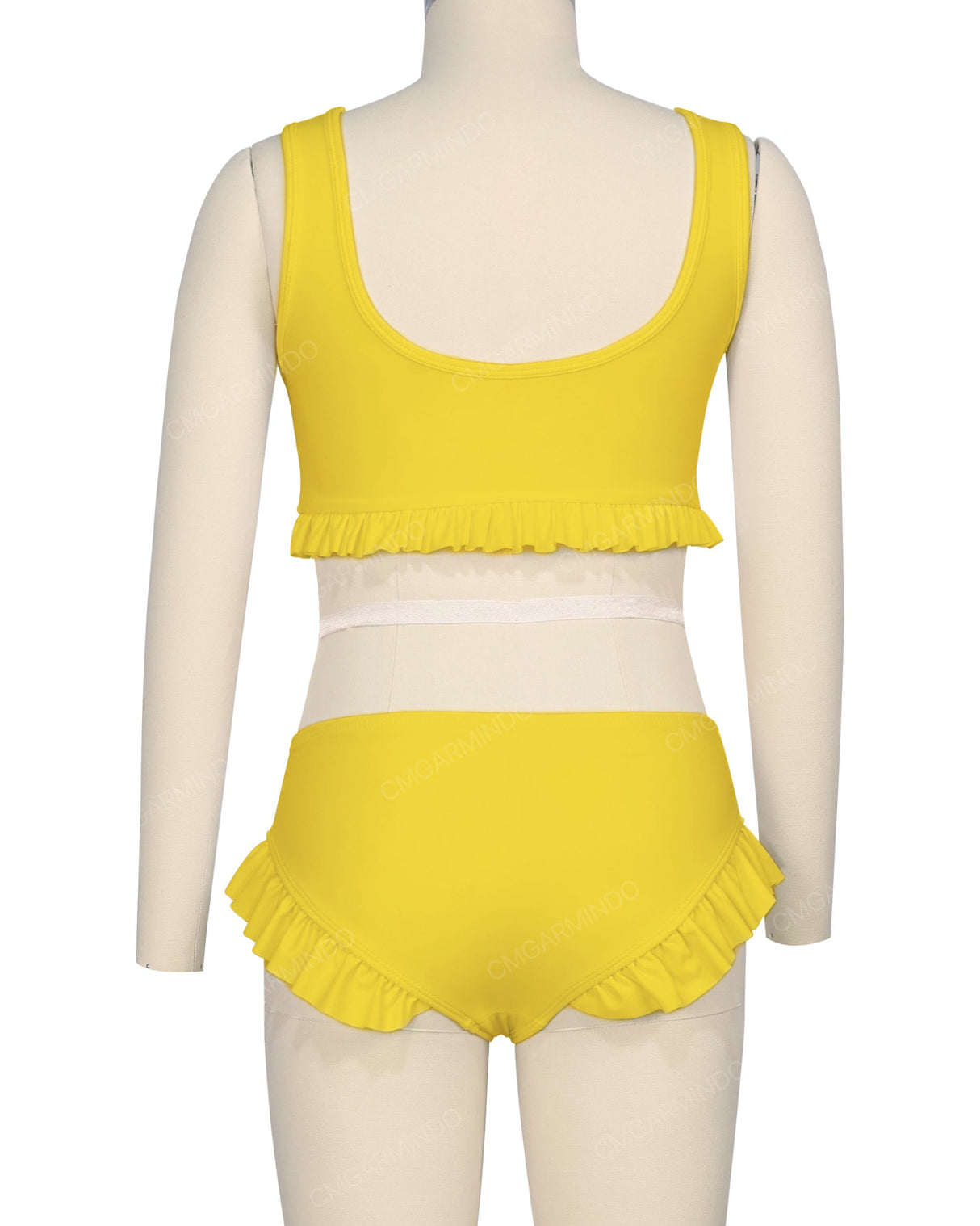 Frill Hem Bikini Top