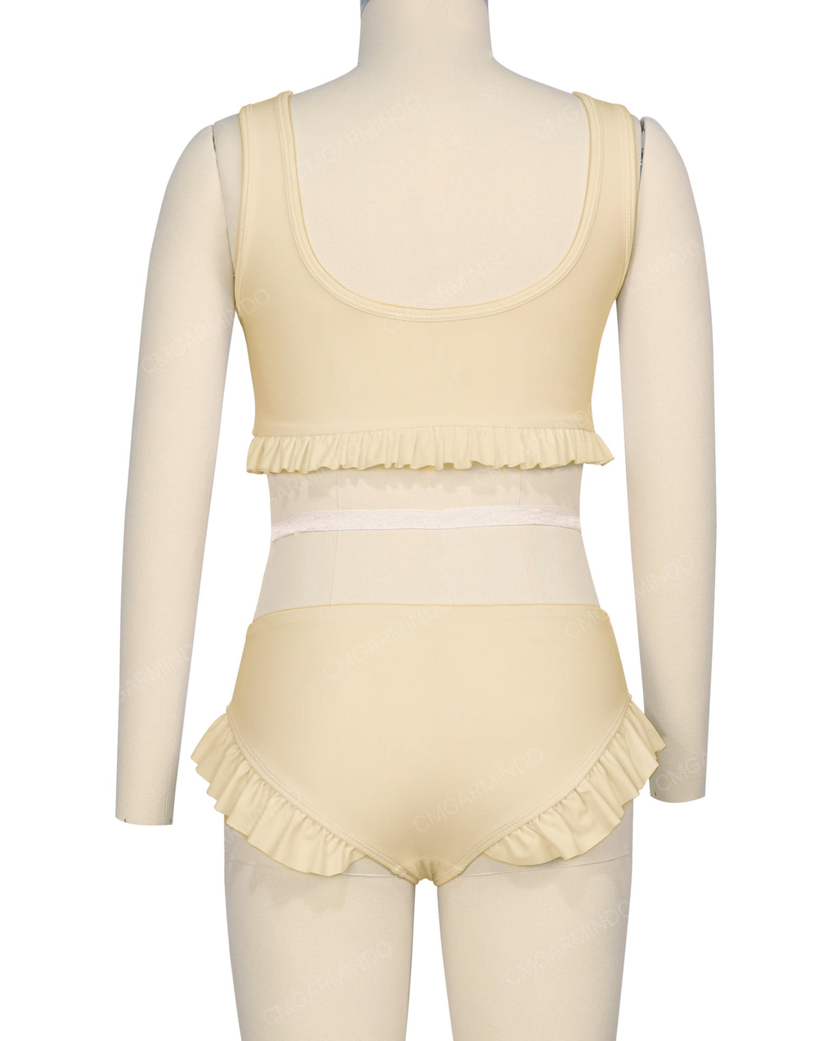 Frill Hem Bikini Top