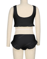 Frill Hem Bikini Top