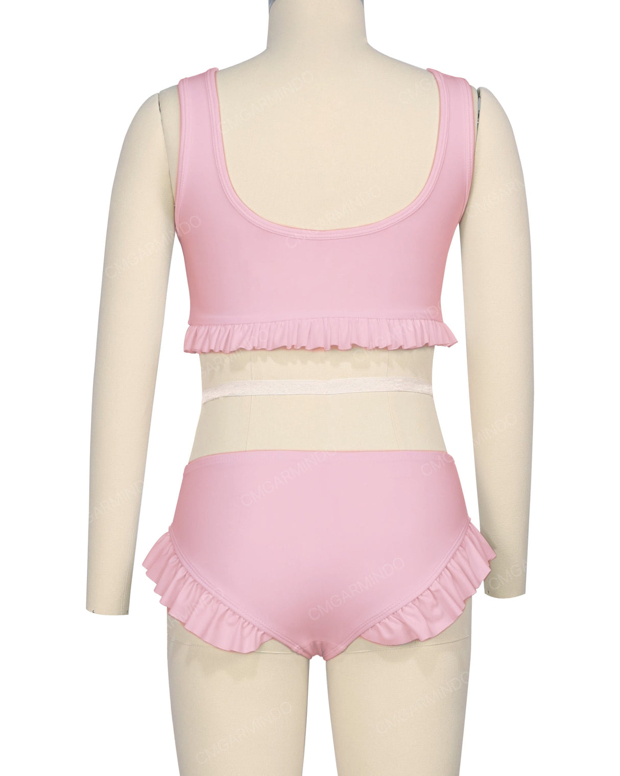 Frill Hem Bikini Top