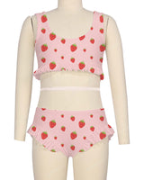 Frill Hem Bikini Top