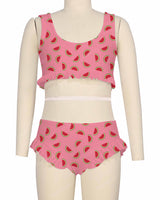 Frill Hem Bikini Top