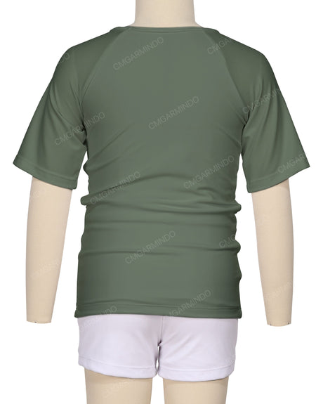 Short Sleeve Raglan Rashie