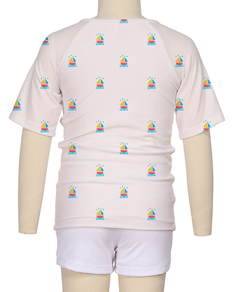 Short Sleeve Raglan Rashie