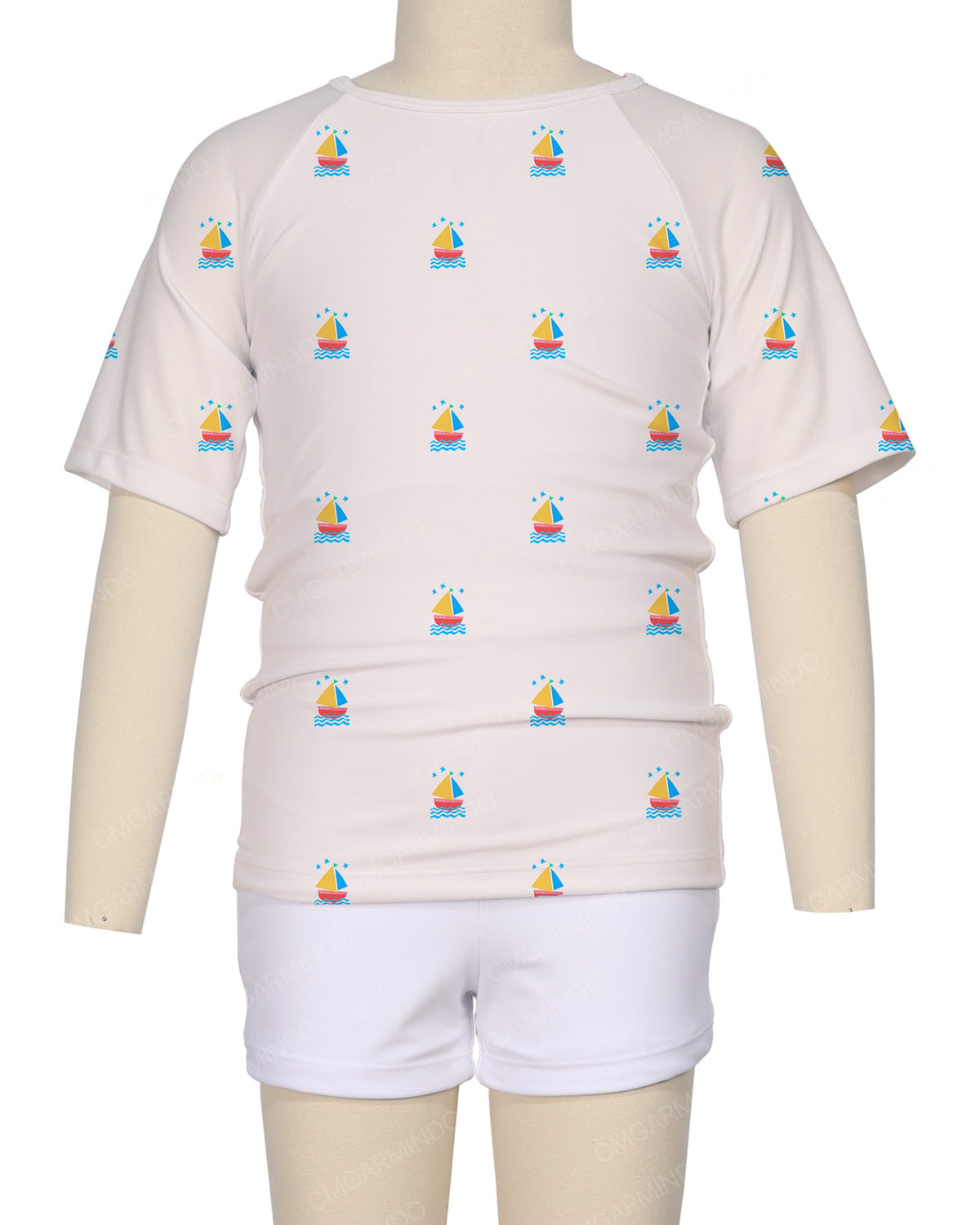 Short Sleeve Raglan Rashie