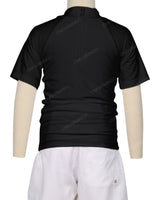 Short Sleeve Zip Back Raglan Rashie