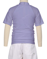 Short Sleeve Zip Back Raglan Rashie