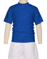 Short Sleeve Zip Back Raglan Rashie