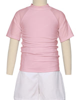 Short Sleeve Zip Back Raglan Rashie