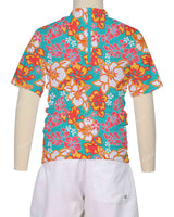 Short Sleeve Zip Back Raglan Rashie