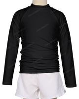 Long Sleeve Zip Back Raglan Rashie