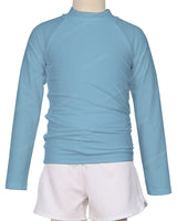 Long Sleeve Zip Back Raglan Rashie