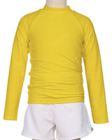 Long Sleeve Zip Back Raglan Rashie