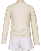 Long Sleeve Zip Back Raglan Rashie