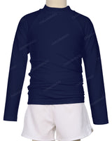Long Sleeve Zip Back Raglan Rashie