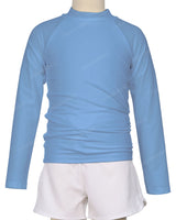 Long Sleeve Zip Back Raglan Rashie