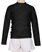 Long Sleeve Zip Back Raglan Rashie