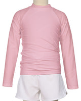Long Sleeve Zip Back Raglan Rashie