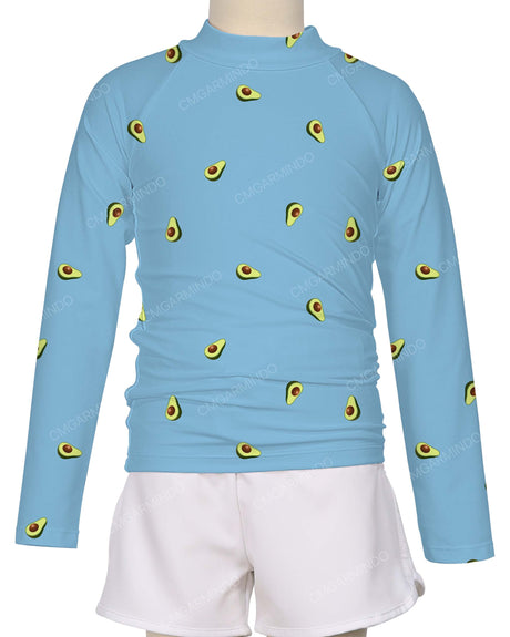 Long Sleeve Zip Back Raglan Rashie