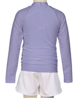 Long Sleeve Zip Back Raglan Rashie