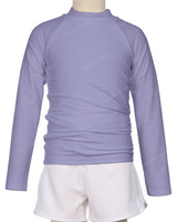 Long Sleeve Zip Back Raglan Rashie