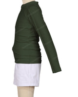 Long Sleeve Panel Raglan Rashie Top