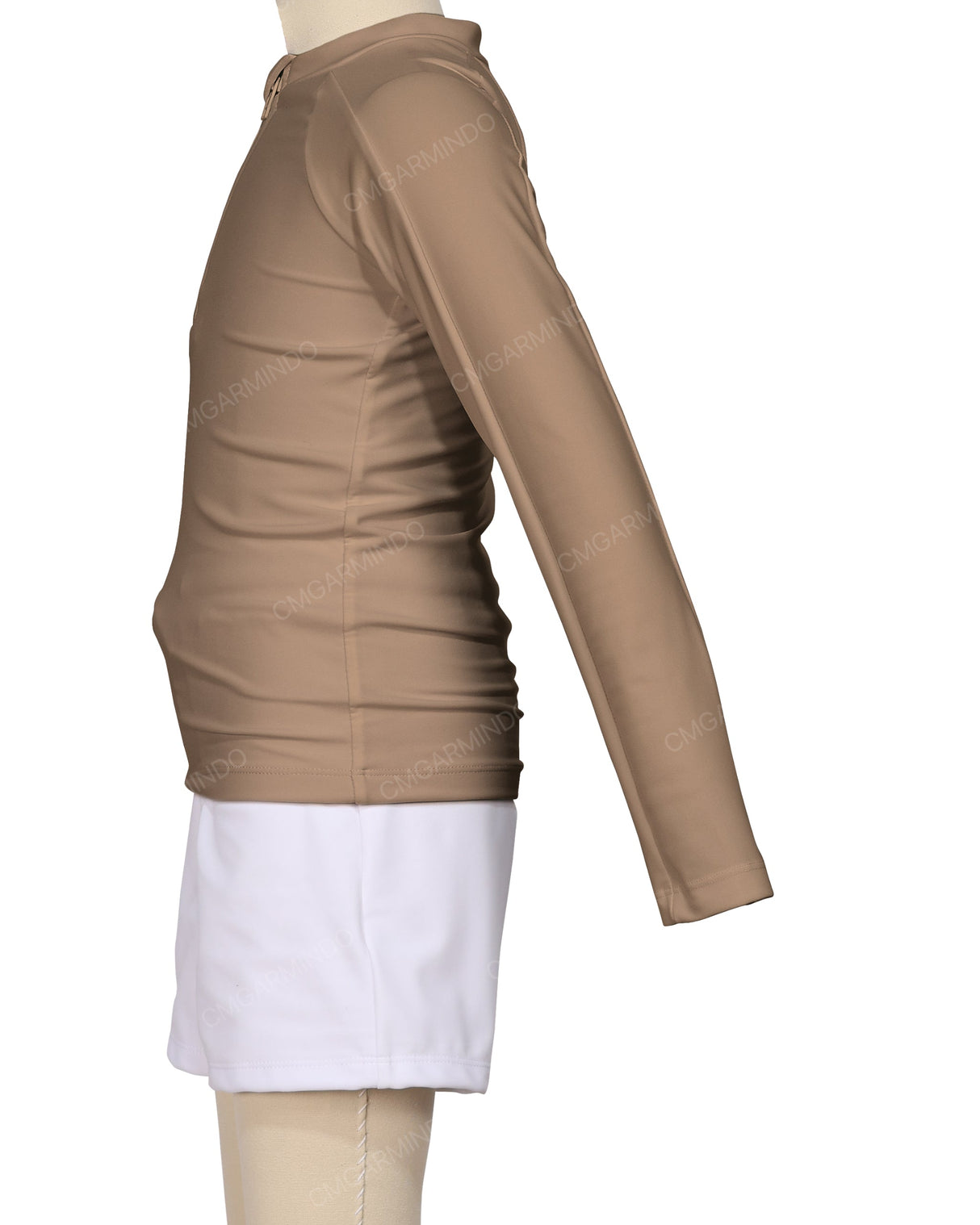 Long Sleeve Panel Raglan Rashie Top