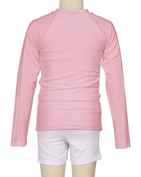 Long Sleeve Panel Raglan Rashie Top