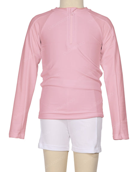 Long Sleeve Panel Raglan Rashie Top
