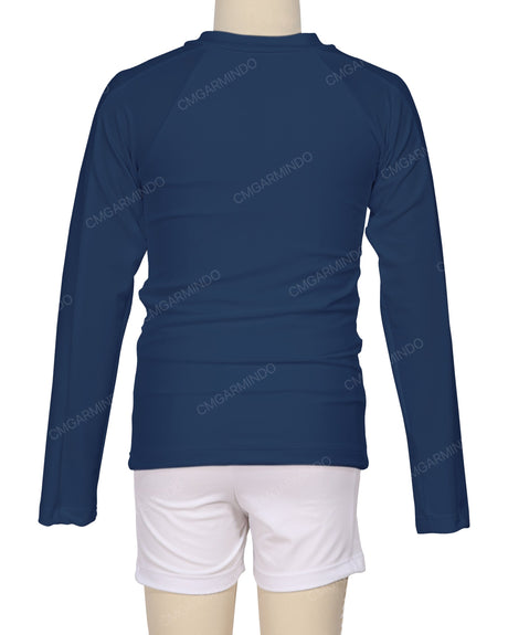 Long Sleeve Panel Raglan Rashie Top