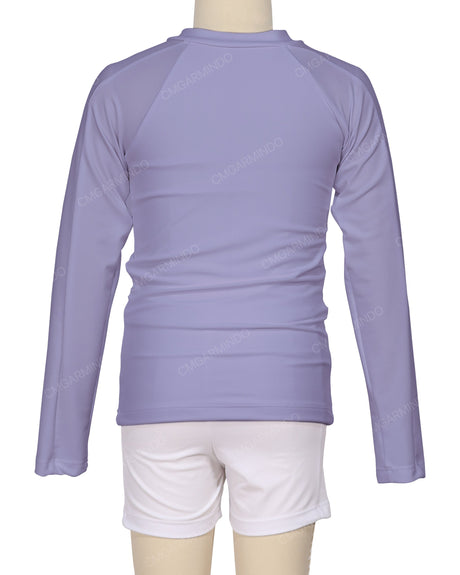 Long Sleeve Panel Raglan Rashie Top