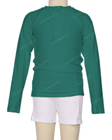 Long Sleeve Panel Raglan Rashie Top