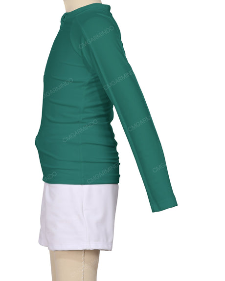 Long Sleeve Panel Raglan Rashie Top