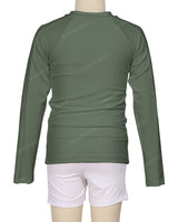 Long Sleeve Panel Raglan Rashie Top