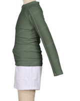 Long Sleeve Panel Raglan Rashie Top