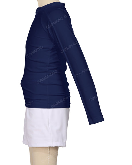 Long Sleeve Panel Raglan Rashie Top