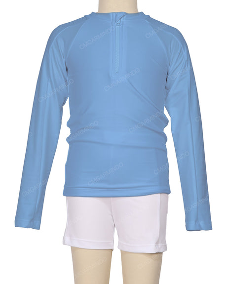 Long Sleeve Panel Raglan Rashie Top