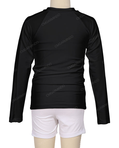 Long Sleeve Panel Raglan Rashie Top