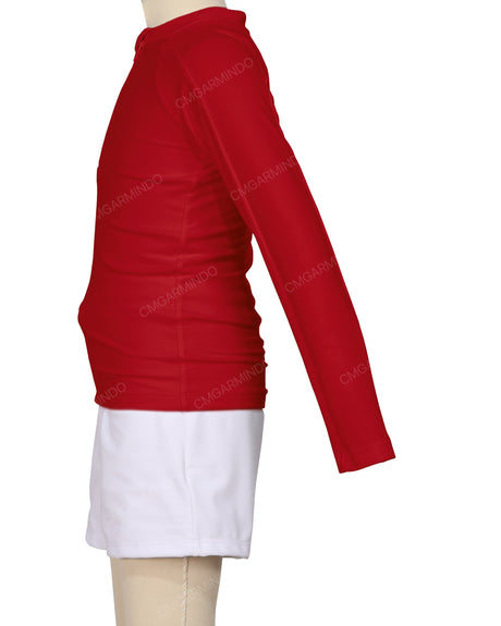 Long Sleeve Panel Raglan Rashie Top
