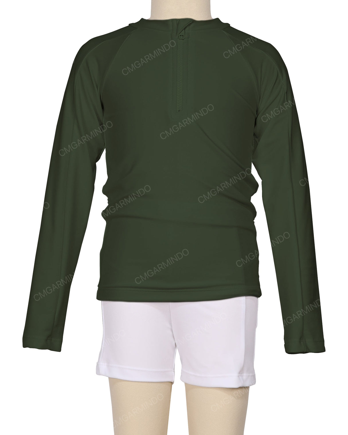 Long Sleeve Panel Raglan Rashie Top