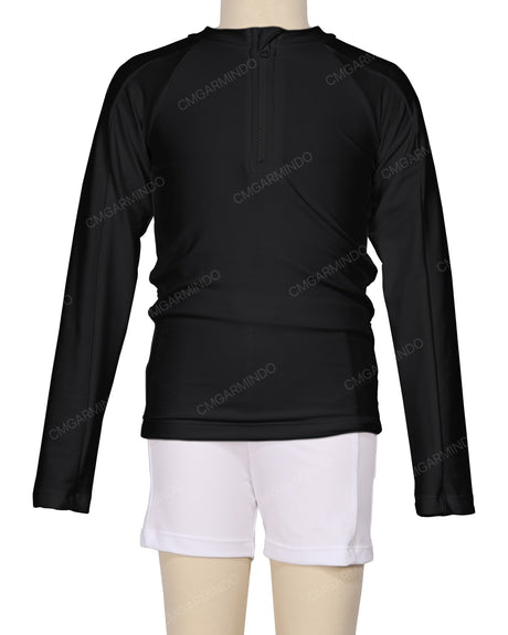 Long Sleeve Panel Raglan Rashie Top