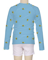 Long Sleeve Panel Raglan Rashie Top