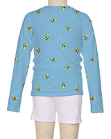 Long Sleeve Panel Raglan Rashie Top