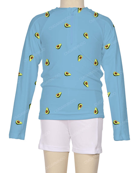 Long Sleeve Panel Raglan Rashie Top