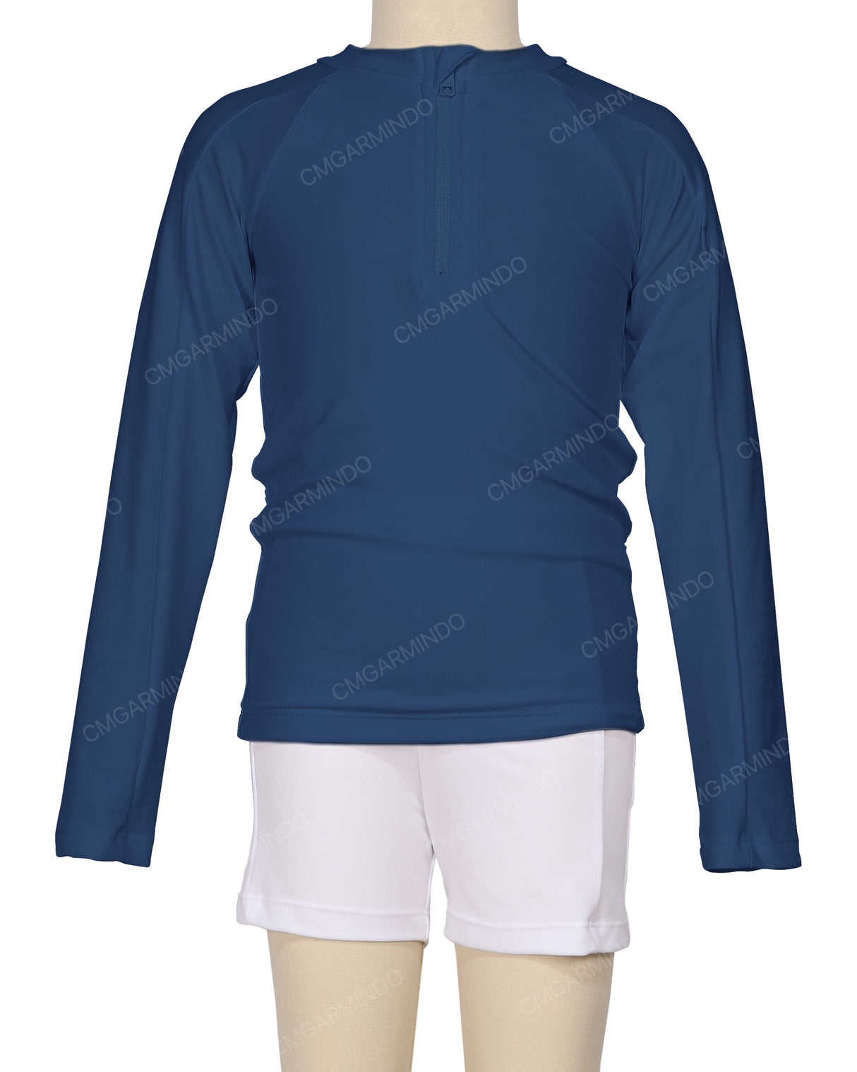 Long Sleeve Panel Raglan Rashie Top