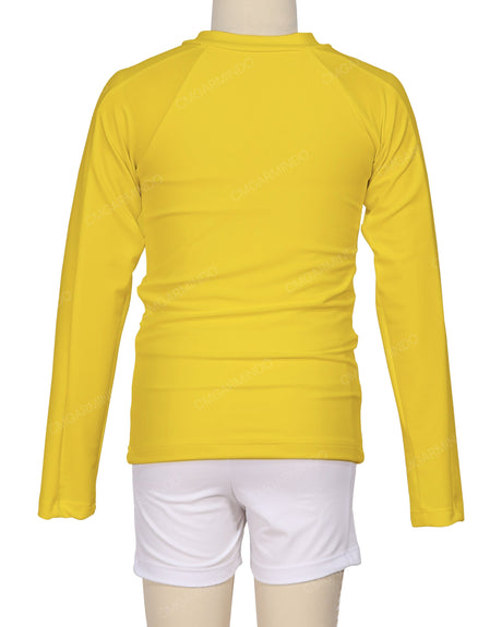 Long Sleeve Panel Raglan Rashie Top
