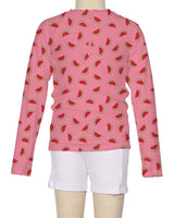 Long Sleeve Panel Raglan Rashie Top
