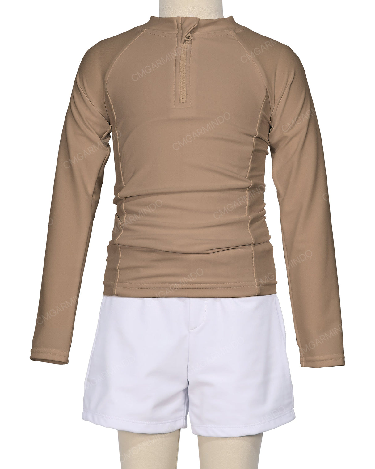 Long Sleeve Side Panel Raglan Rashie