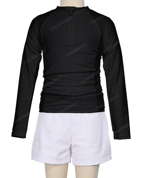 Long Sleeve Side Panel Raglan Rashie