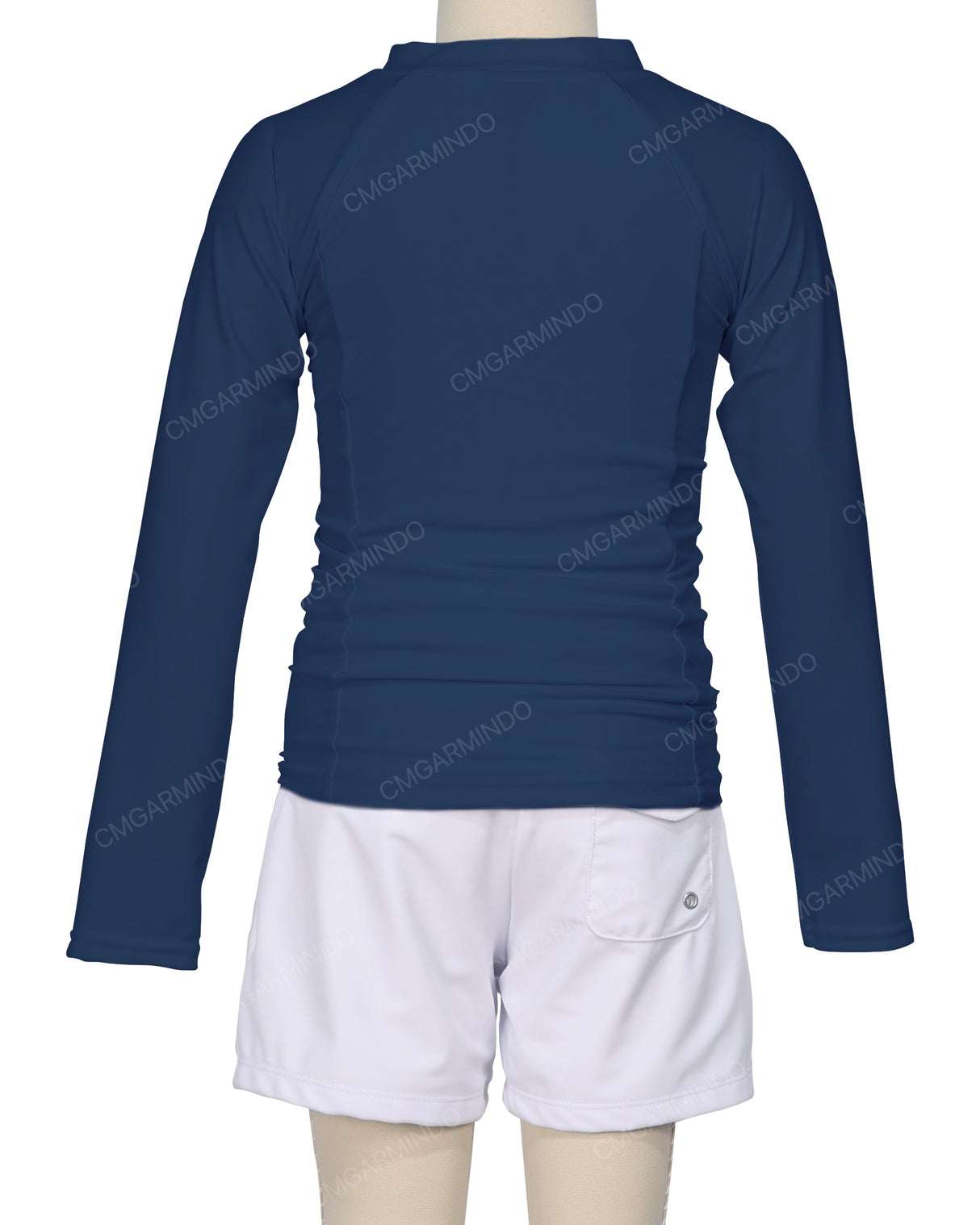 Long Sleeve Side Panel Raglan Rashie